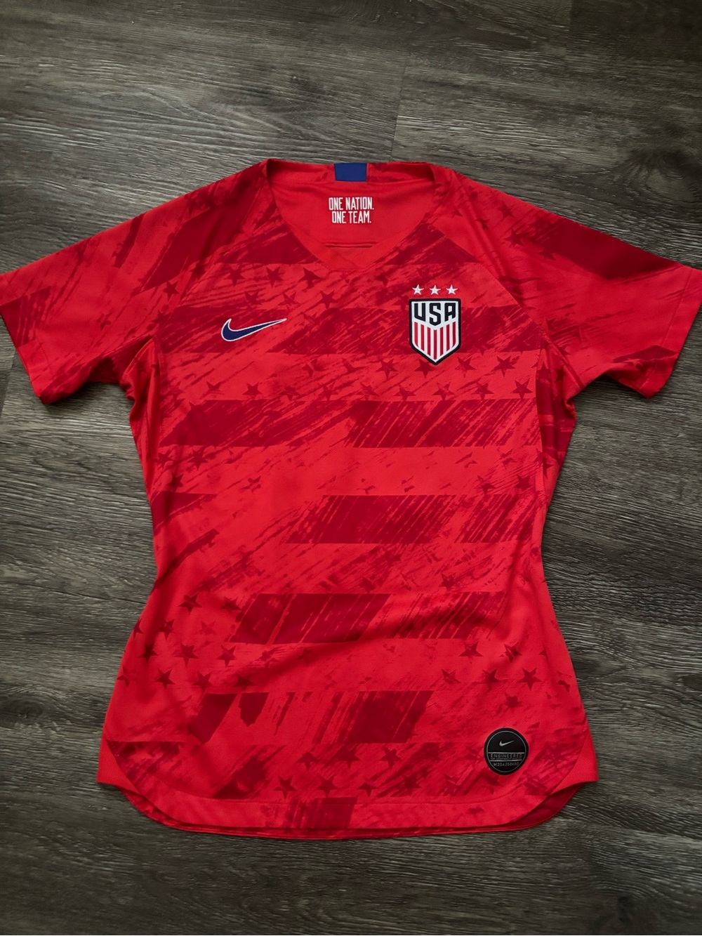 adidas Women's Red USA Soccer Jersey